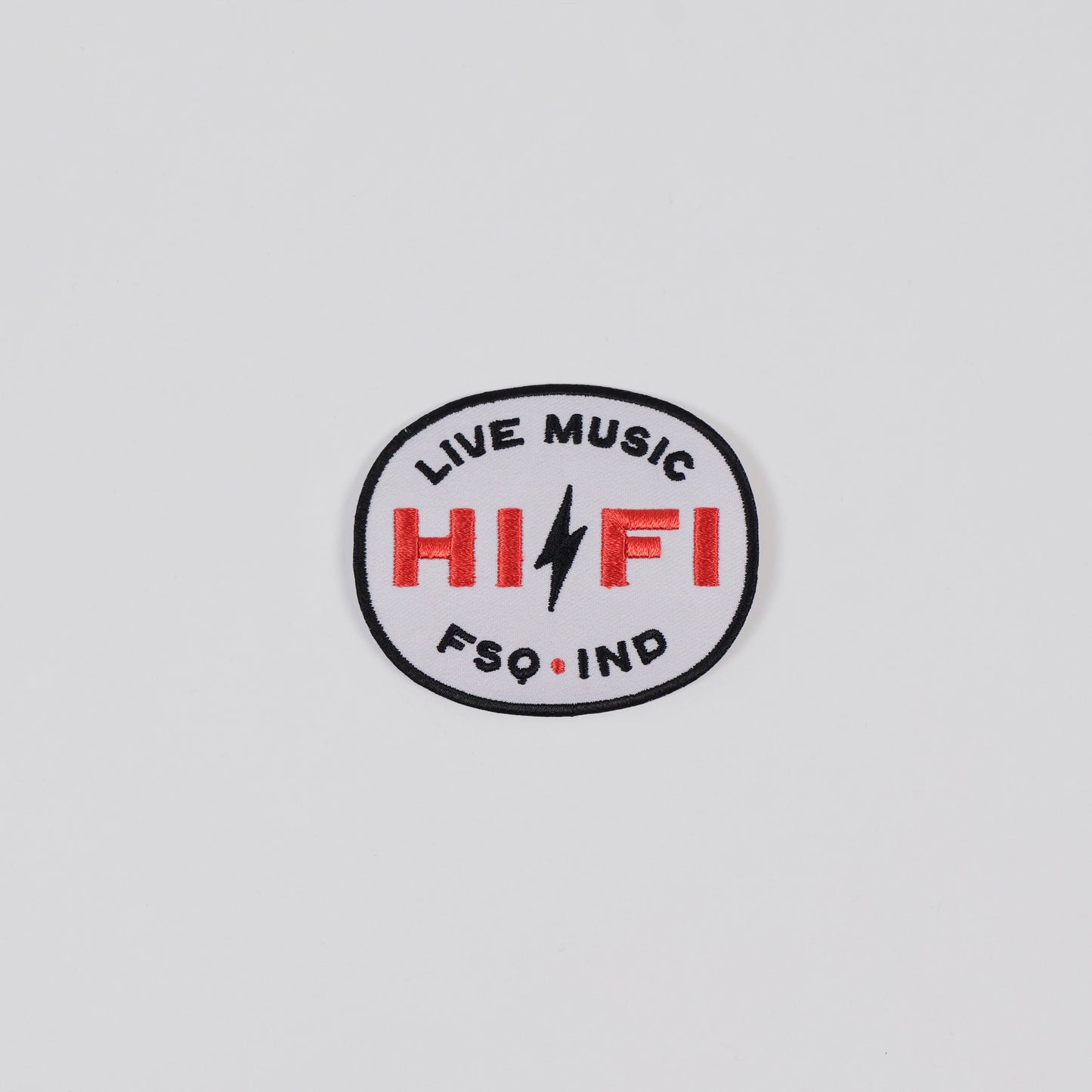 HI-FI Live Music Patch (Black/Red)