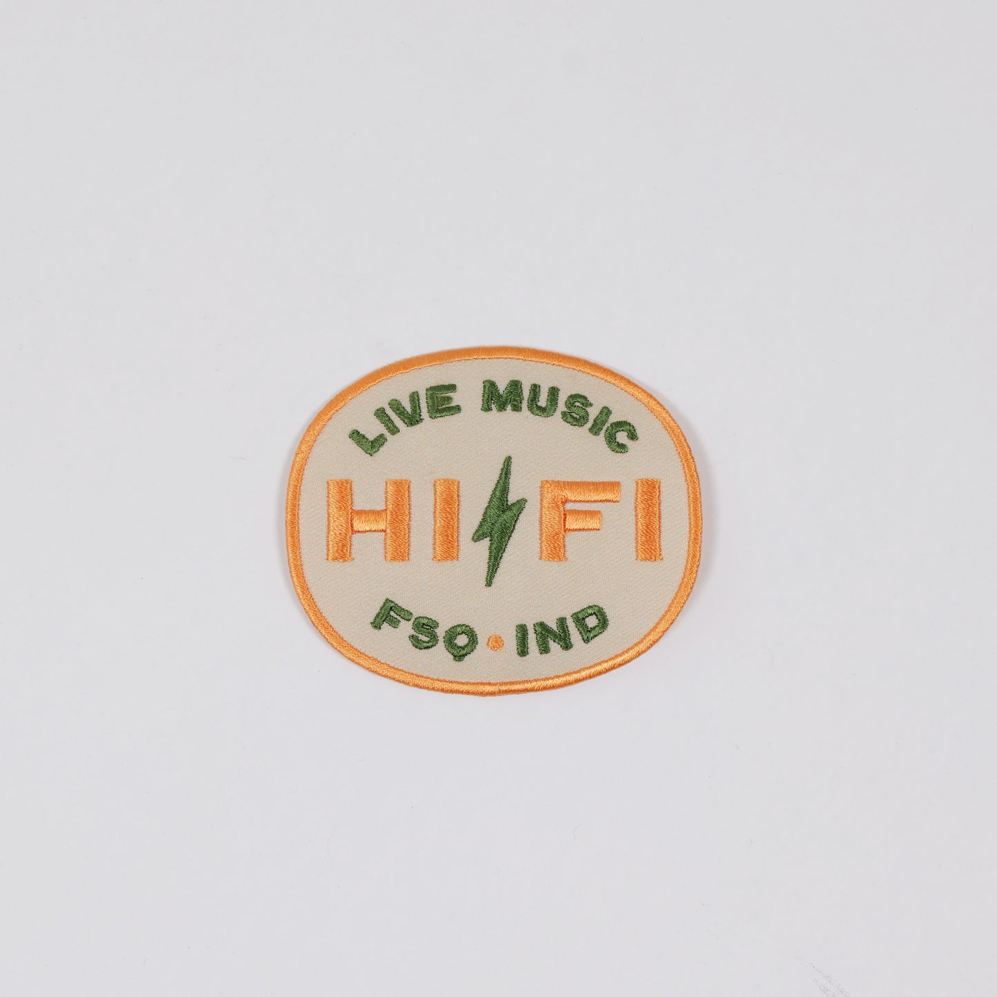 HI-FI Live Music Patch (Tan/Green)