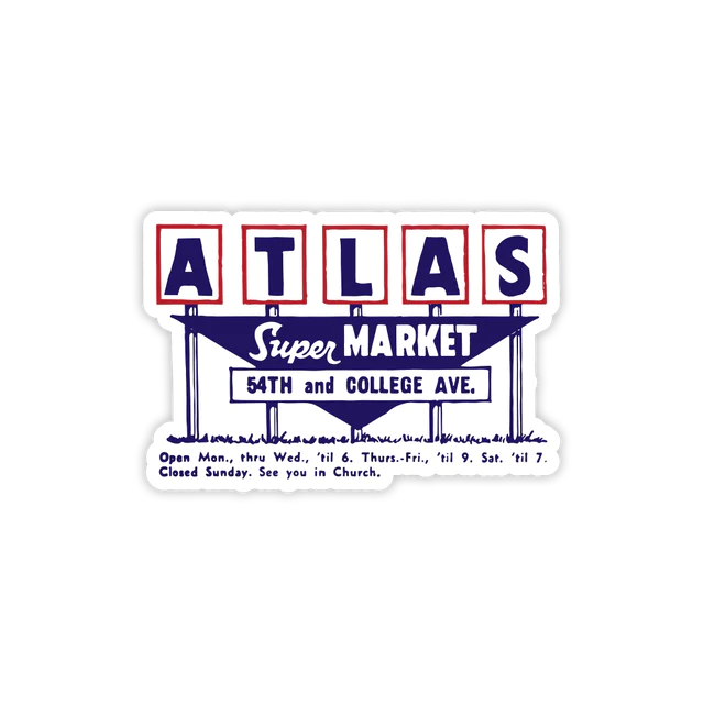 Atlas Market Sticker by The Shop