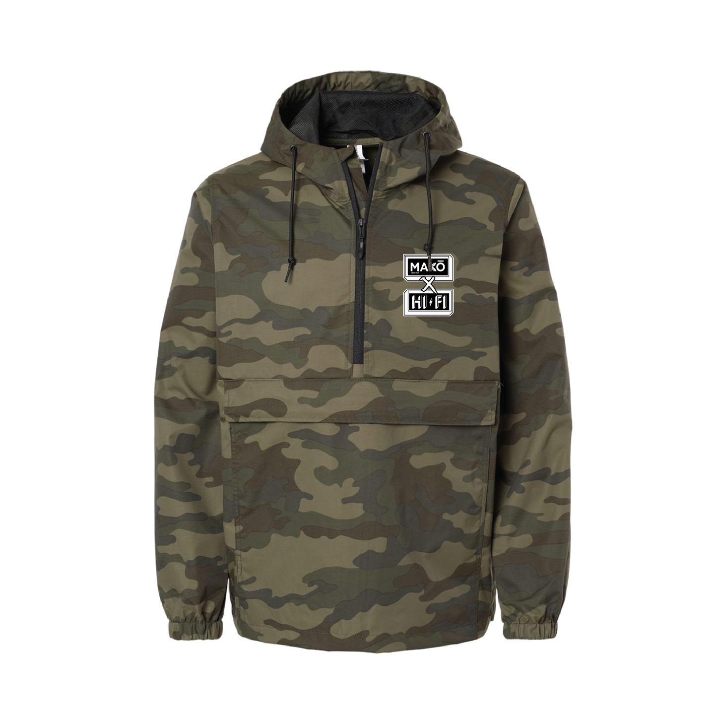 MAKO x HI-FI "Premium Devil's Lettuce" Pullover Waterproof Jacket