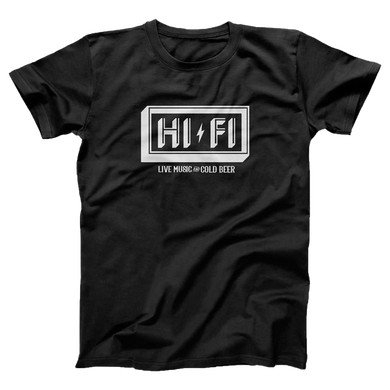 HI-FI Live Music Cold Beer Logo T-Shirt