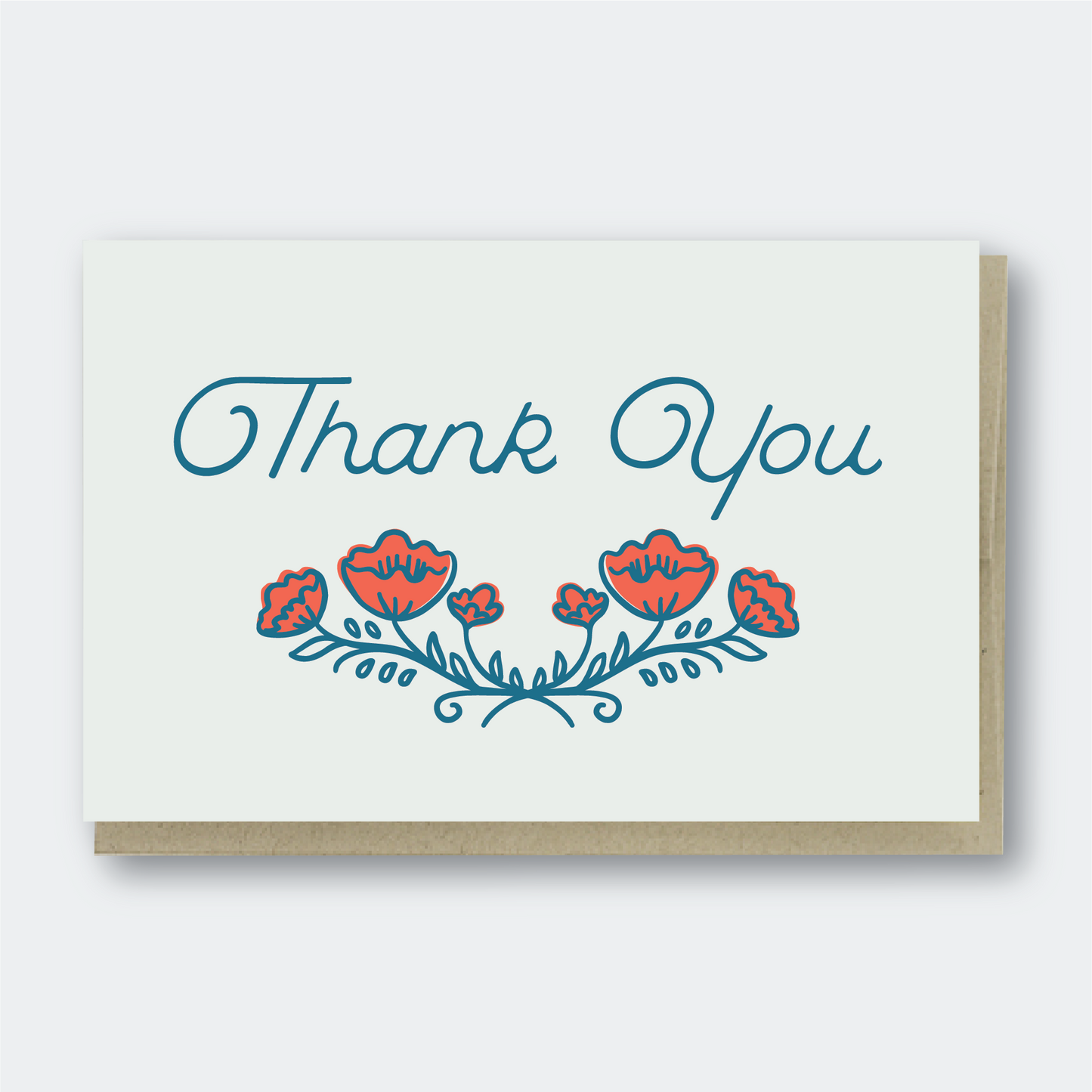 Thank You Poppies - Greeting Card