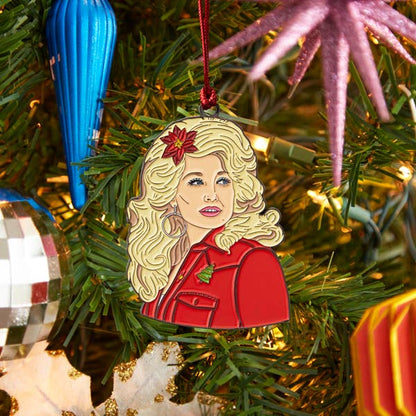 Dolly Enamel Ornament