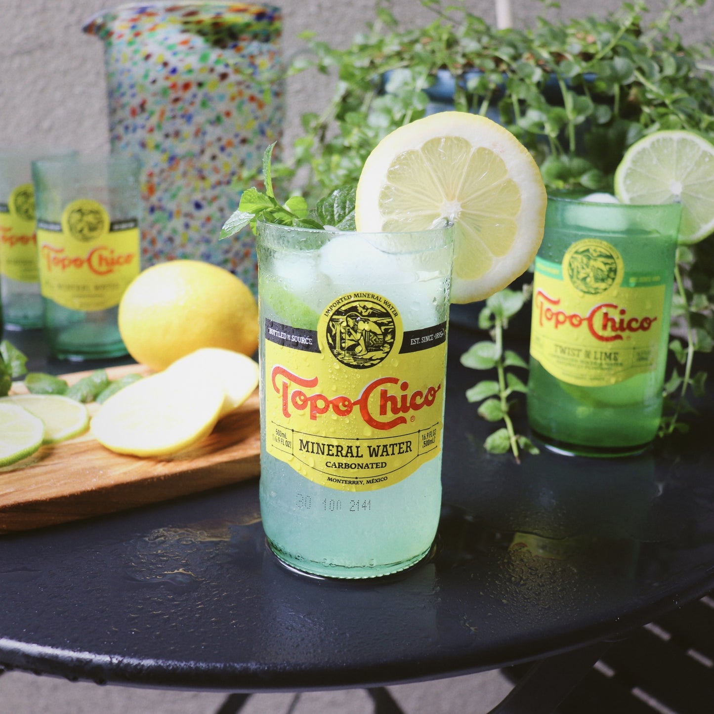 Topo Chico Drinking Glass