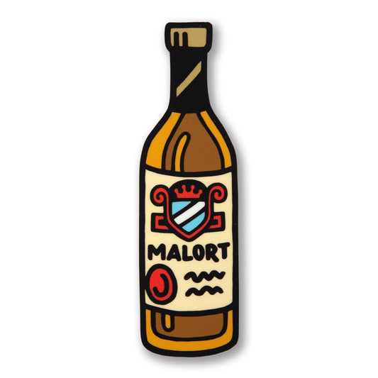 Malört Bottle Sticker