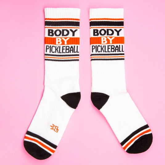 Body By Pickleball Gym Crew Socks
