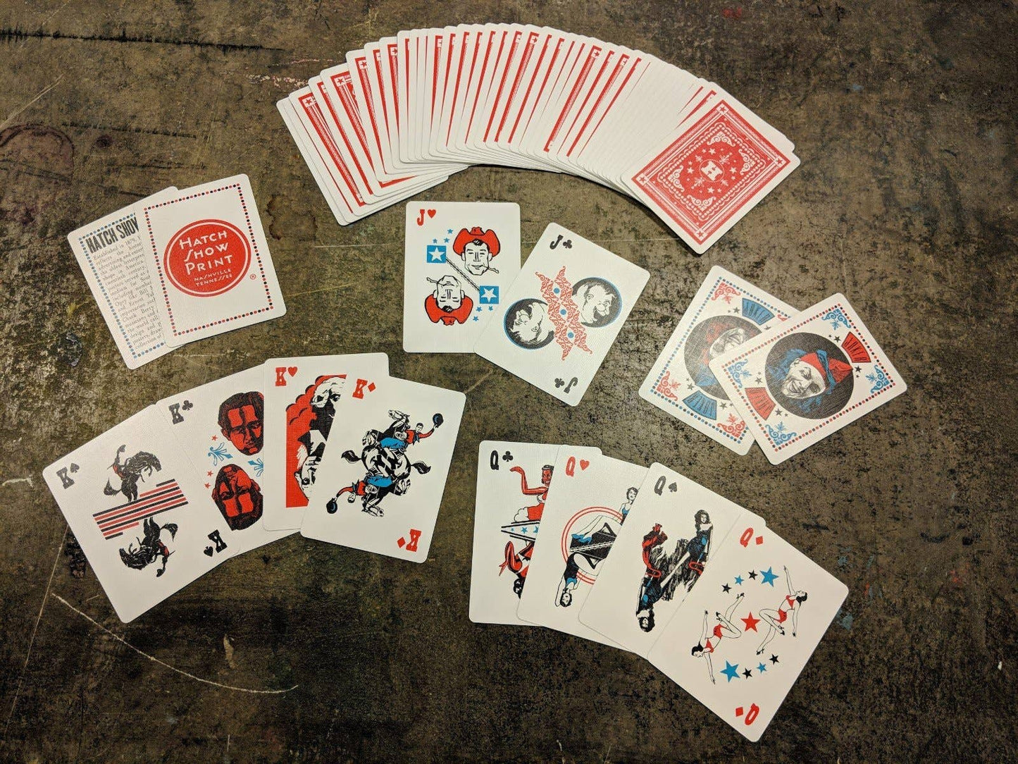 Hatch Show Print Playing Cards