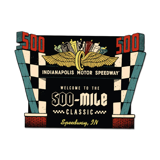500® Mile Classic Sticker