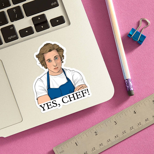 Yes, Chef! Die Cut Sticker