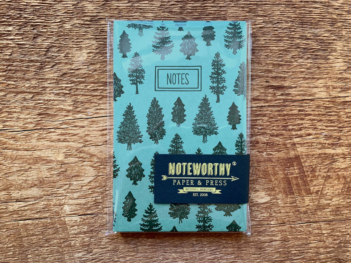 Trees & Leaves Pocket Notebook, Set of 2