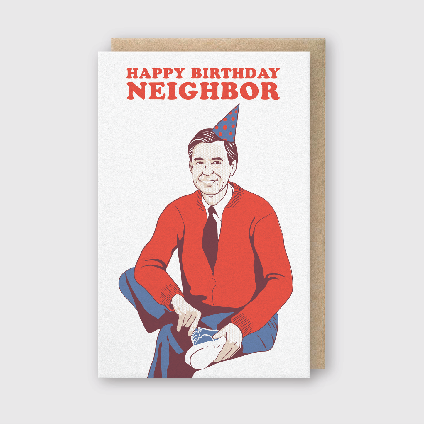 Happy Birthday Neighbor: 3 3/8" X 5 3/8"