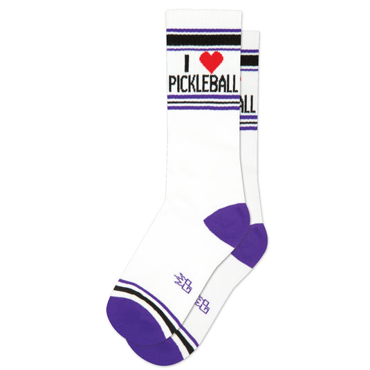 I ❤️ Pickleball Gym Crew Socks