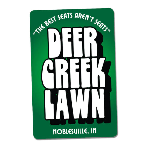 Deer Creek Lawn Sticker by USI