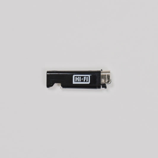 HI-FI Black Logo Lighter w/ Bottle Opener