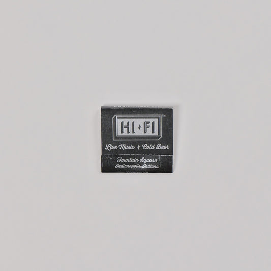 HI-FI Logo Matchbook