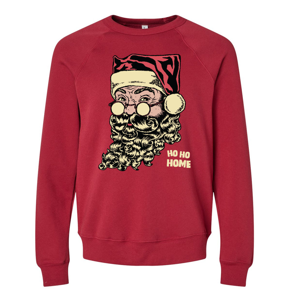 Ho Ho Home Indiana Holiday Sweatshirt - Red