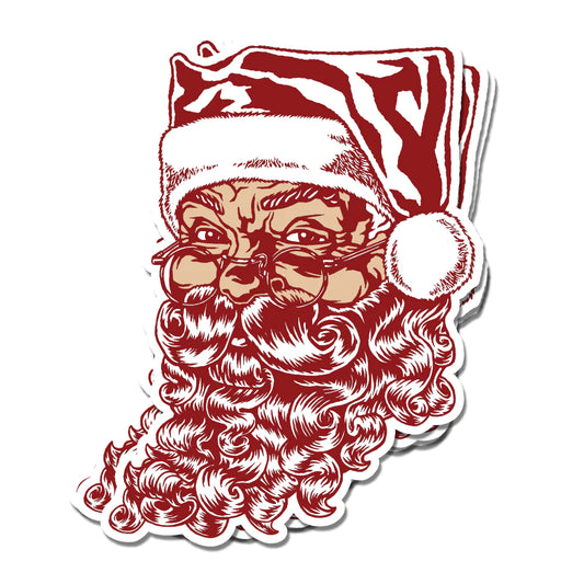 Ho Ho Home Indiana Holiday Sticker by USI