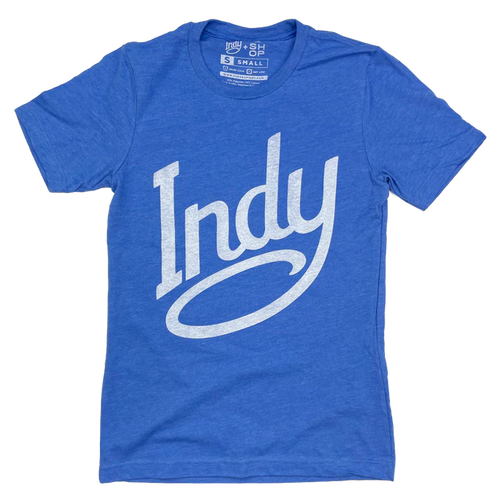 Visit Indy T-Shirt - Blue