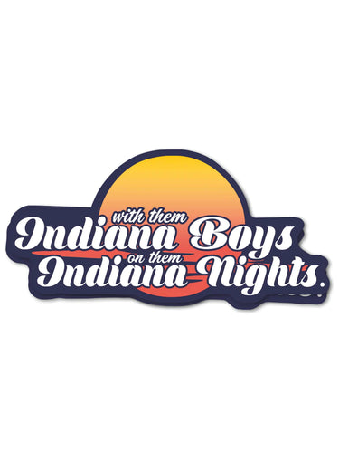 Indiana Boys, Indiana Nights Sticker by USI
