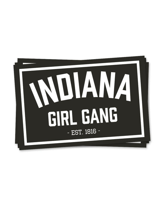 Indiana Girl Gang Sticker by USI