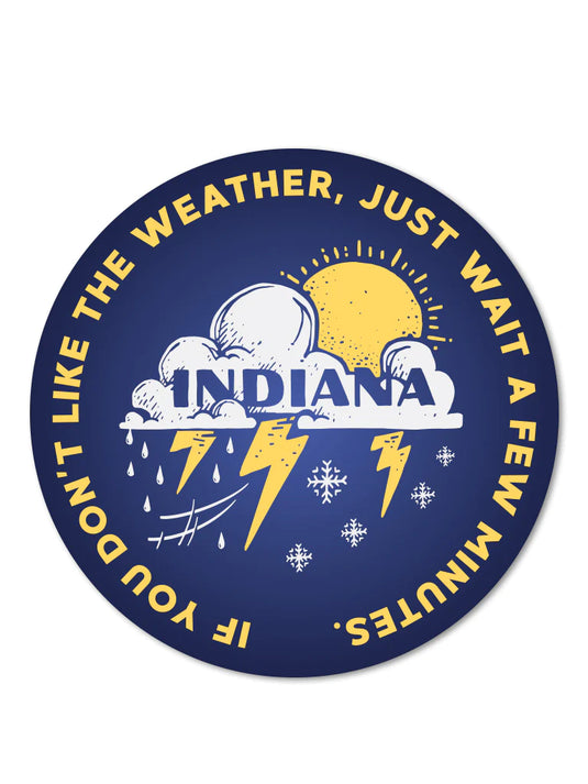 Indiana Weather Sticker by USI