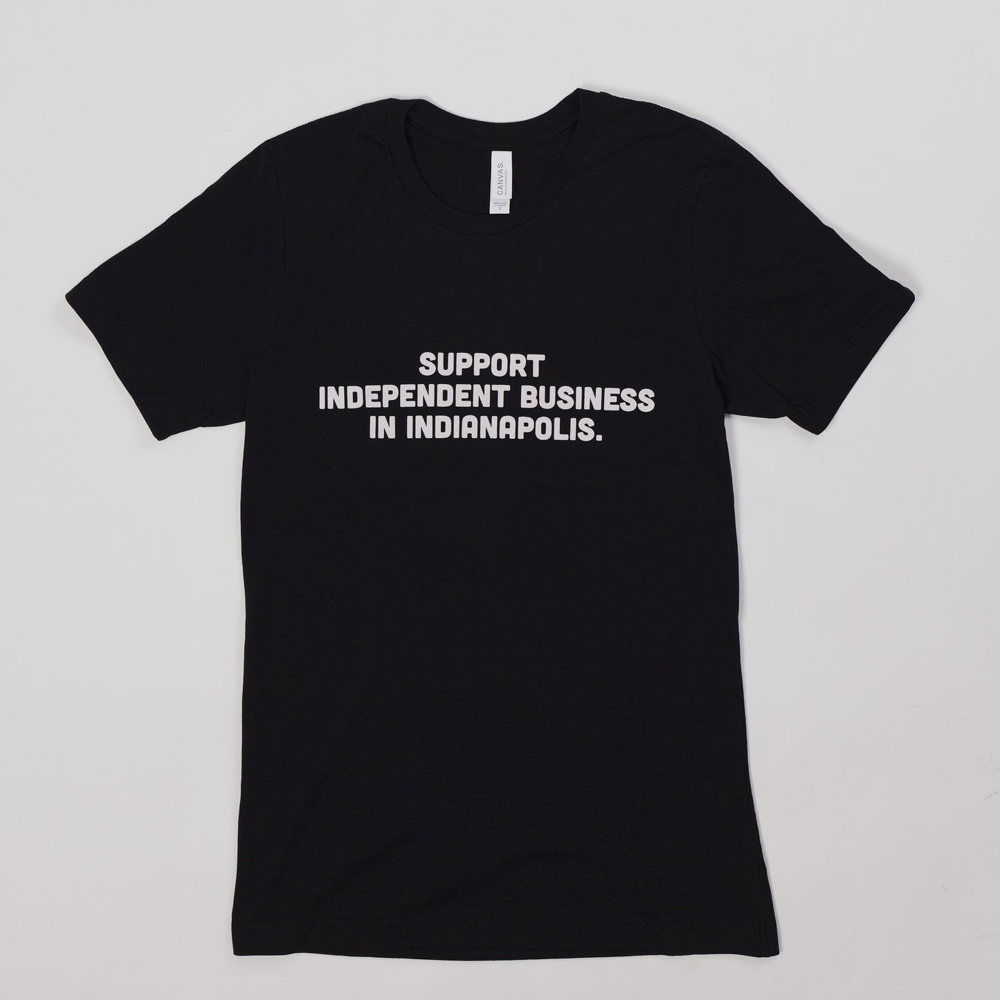 Keep Indy Indie Support Independent Business T-Shirt - Black