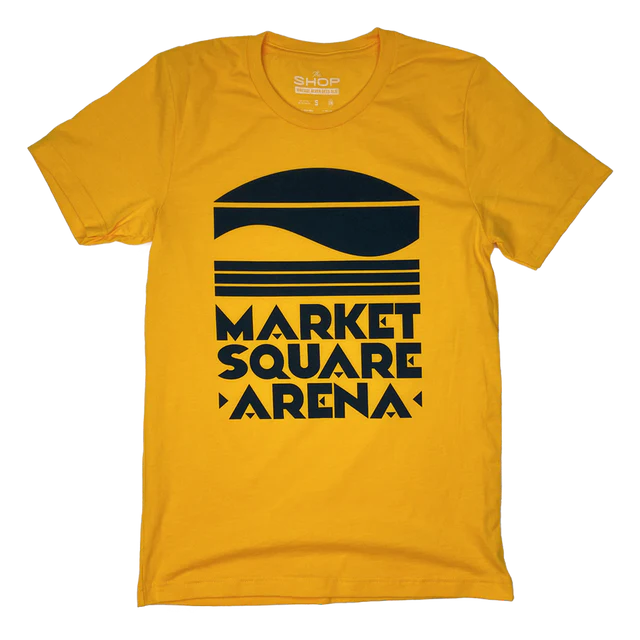 Market Square Arena Gold T-Shirt