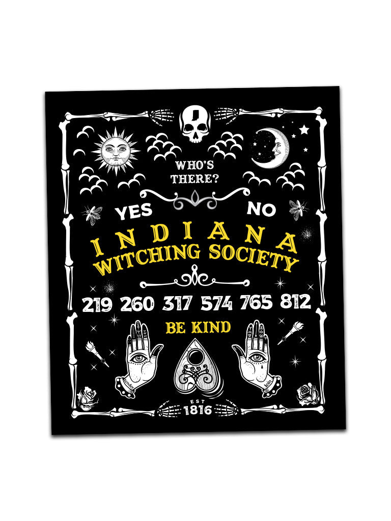 Indiana Witching Society Ouija Sticker by USI