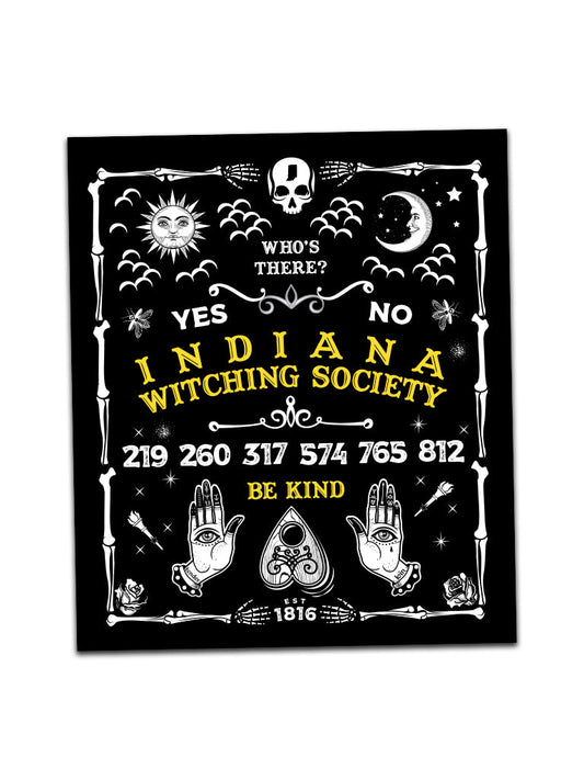 Indiana Witching Society Ouija Sticker by USI