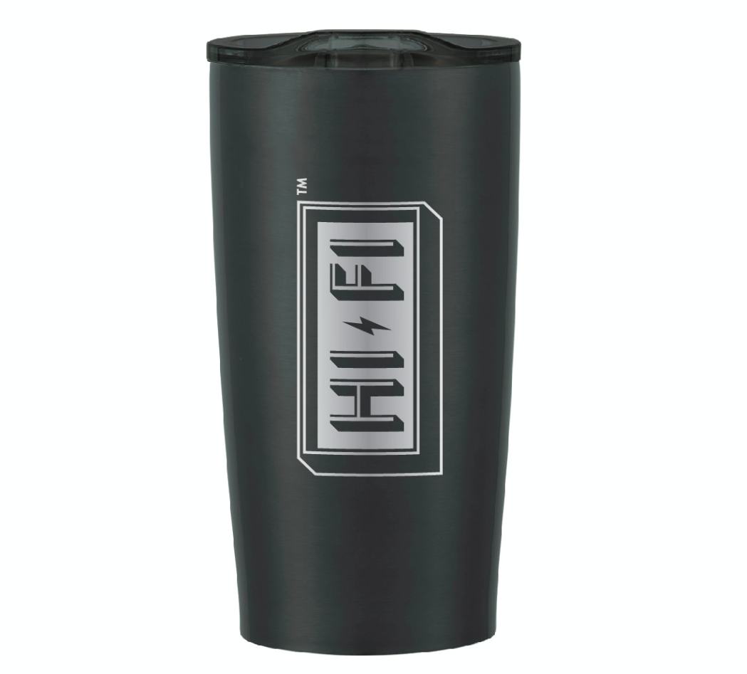 HI-FI Stainless Steel 20oz Black Himalyan Tumbler