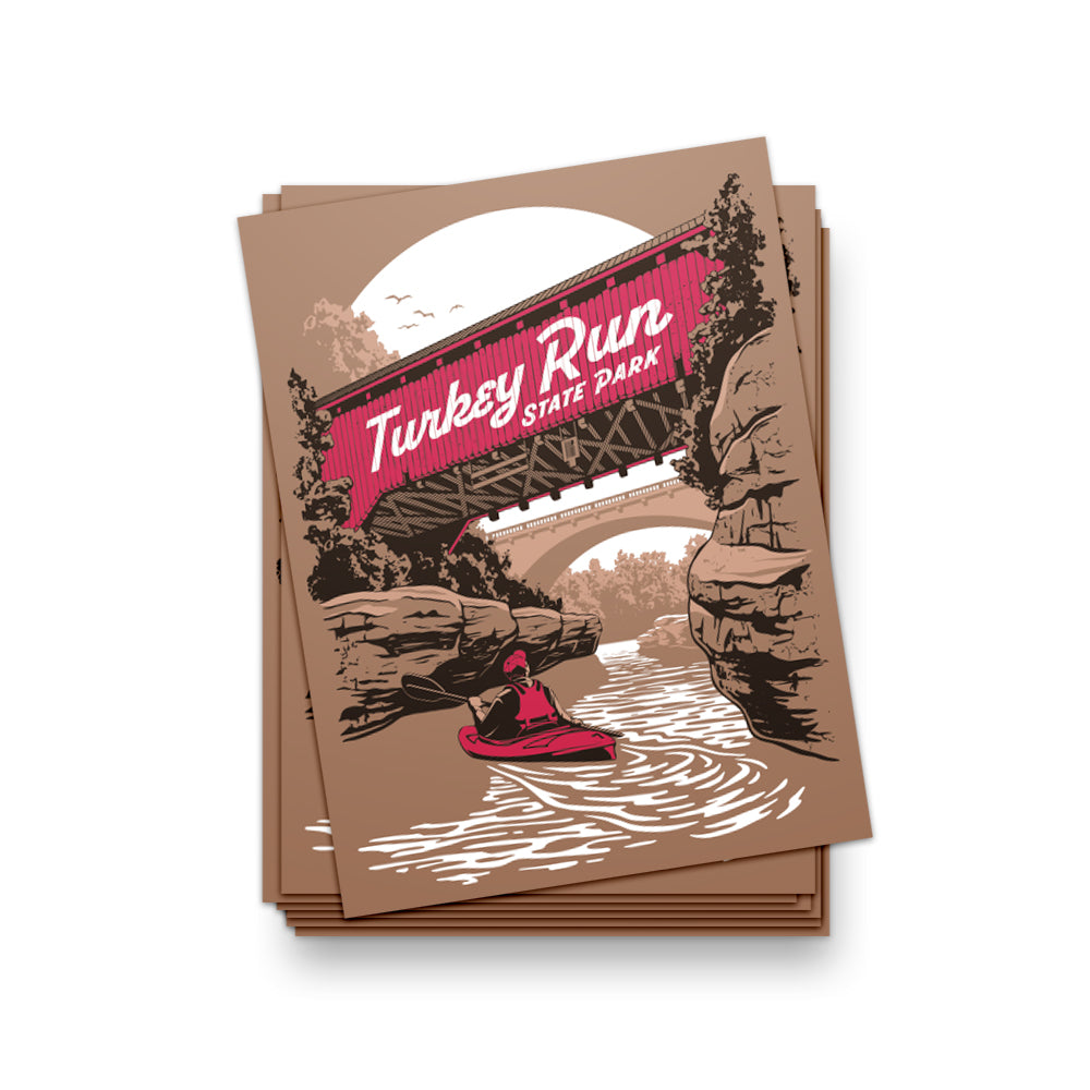 Turkey Run State Park Sticker by USI