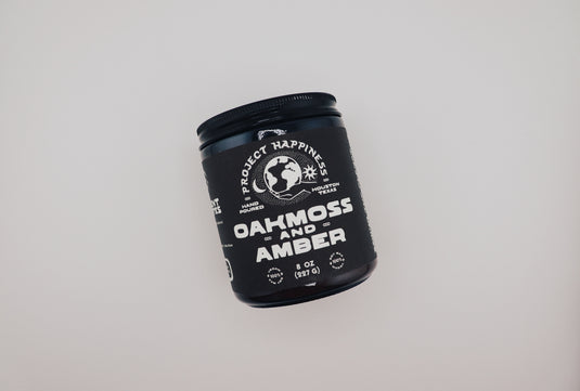 Oakmoss and Amber - 8 oz Soy Candle