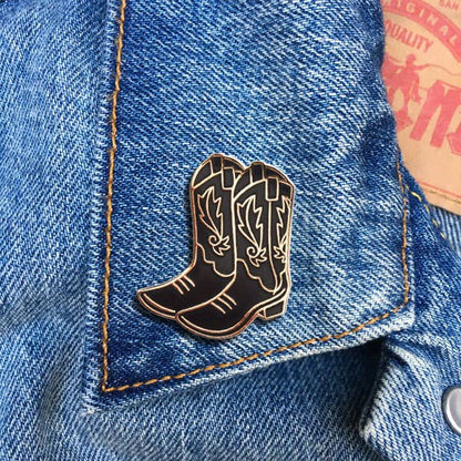 Cowboy Boots Pin