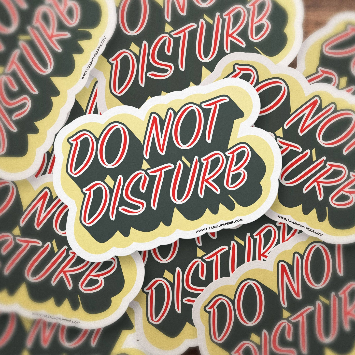 Do Not Disturb 3" Vinyl Sticker