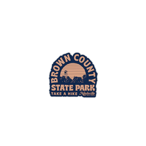 Brown County State Park Sticker by The Shop