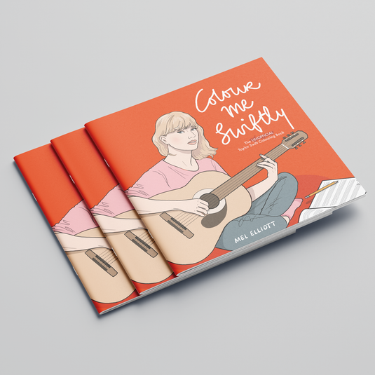 Colour Me Swiftly - Unofficial Taylor Swift Coloring Book