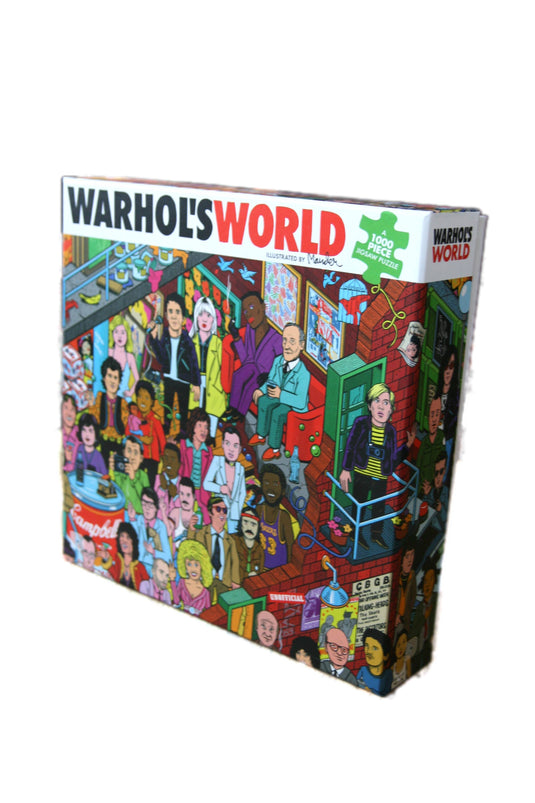 Warhol's World: A 1000 Piece Jigsaw Puzzle