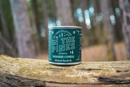 In The Pines | Evergreen + Cypress 8oz Soy Candle