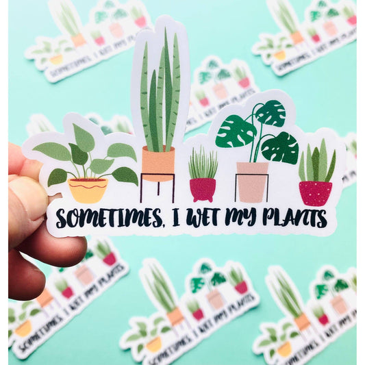 Funny Plant Sticker - Plant Lover Gift