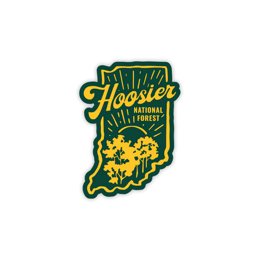 Hoosier National Forest Sticker by The Shop