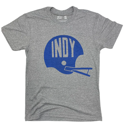 Indy 80's Football Helmet T-Shirt