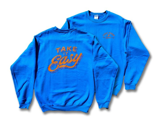 Easy Rider Crewneck Sweatshirt - Blue