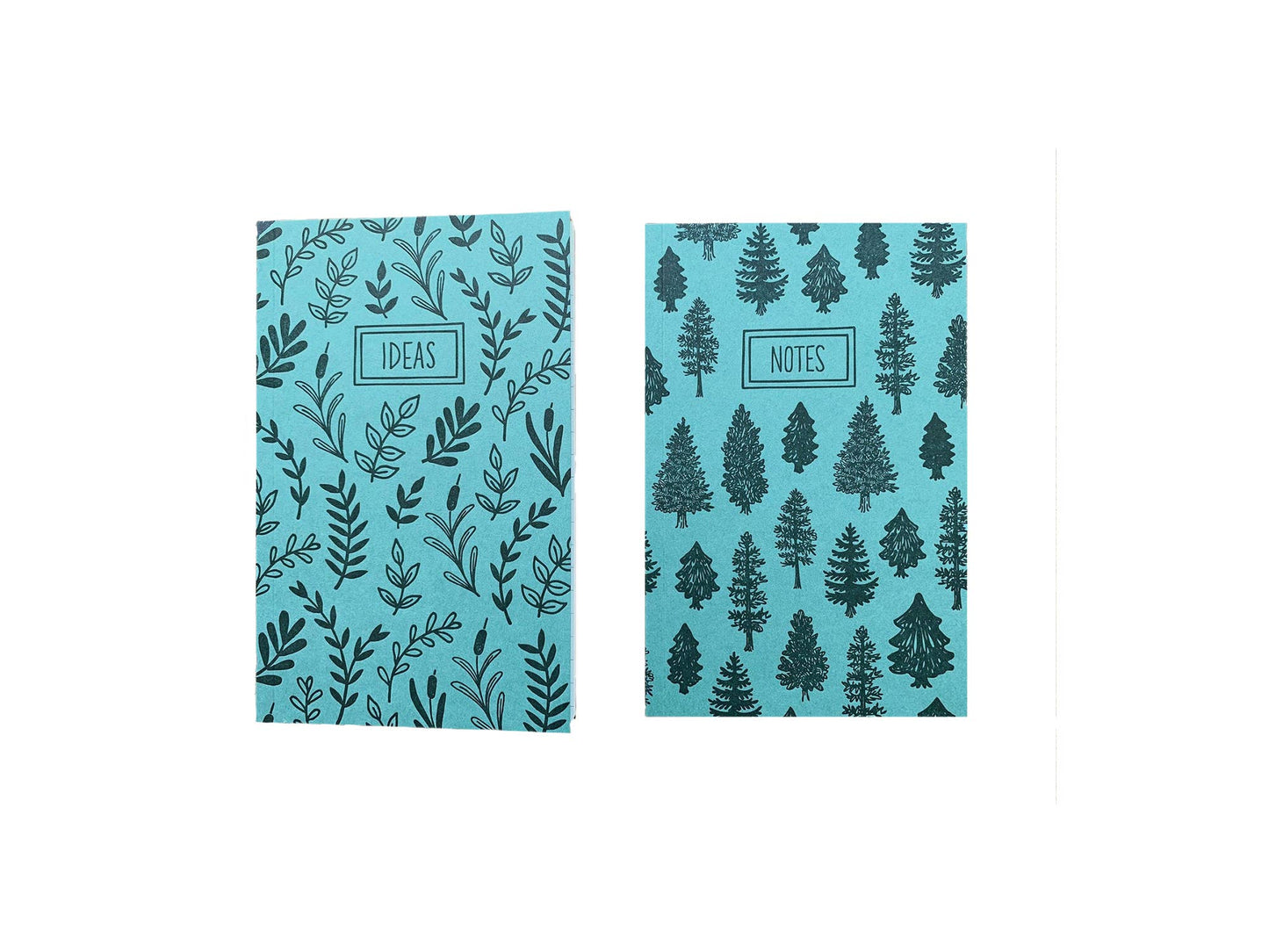 Trees & Leaves Pocket Notebook, Set of 2