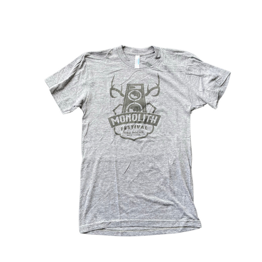 Monolith Festival Logo T-Shirt - Gray