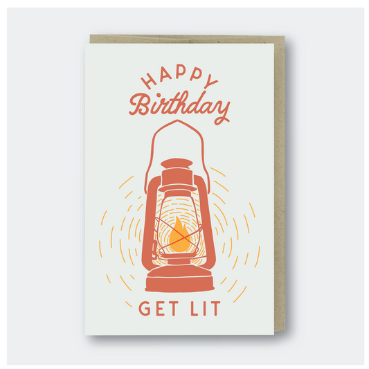 Get Lit - Greeting Card