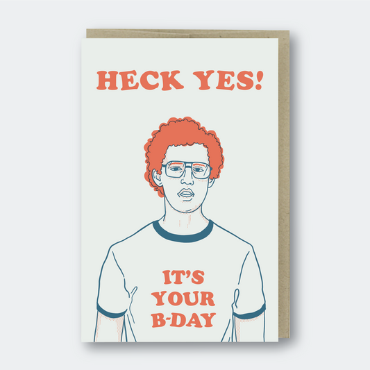 Heck Yes Napoleon - Birthday Card