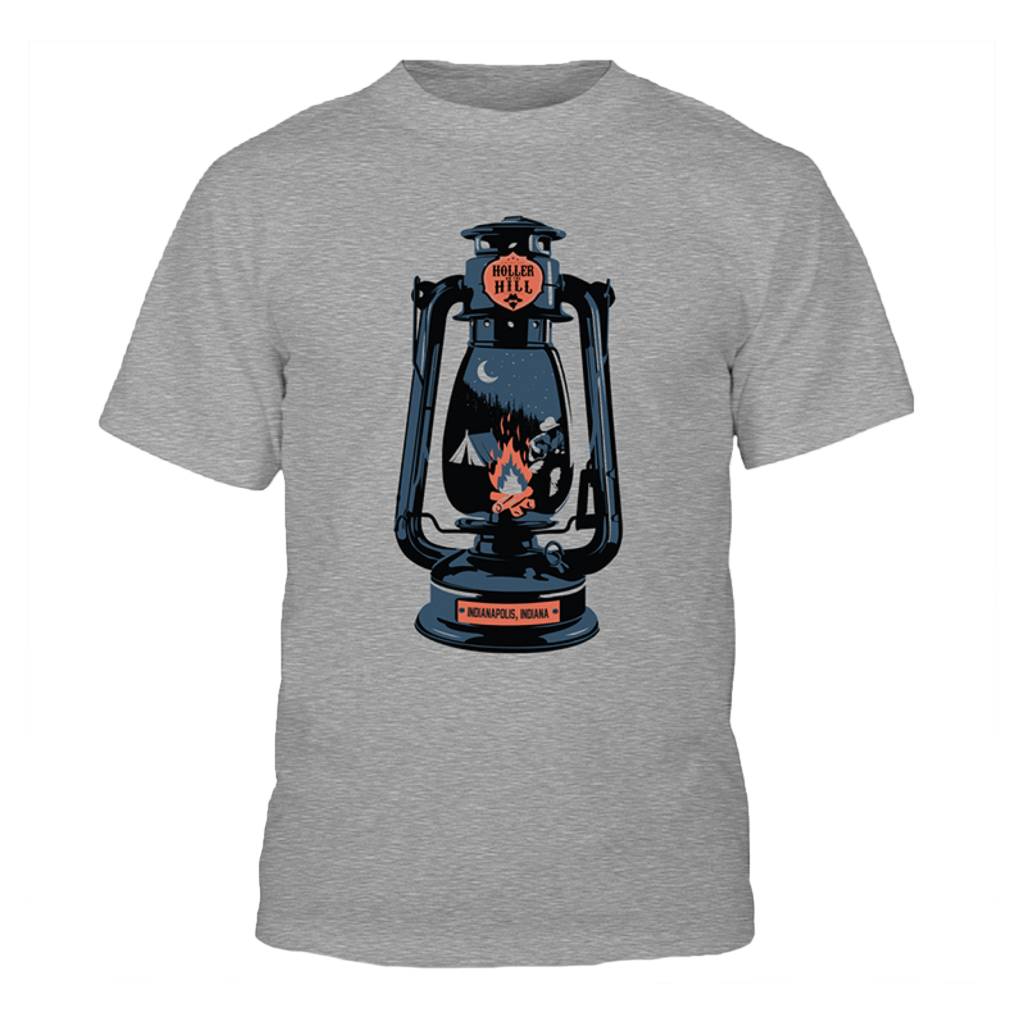 Holler On The Hill Campfire Lantern T-Shirt