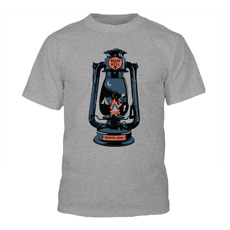 Load image into Gallery viewer, Holler On The Hill Campfire Lantern T-Shirt
