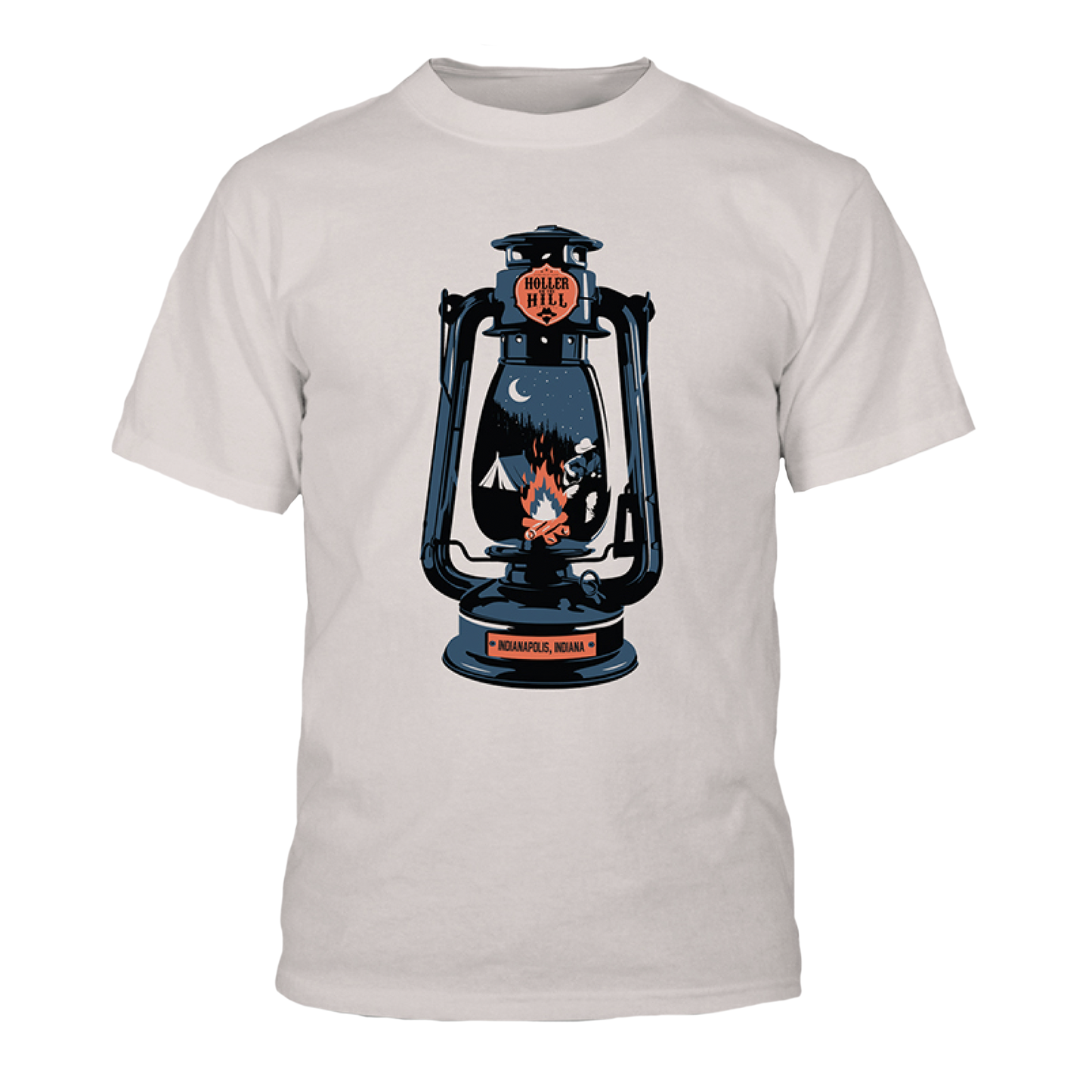 Holler On The Hill Campfire Lantern T-Shirt