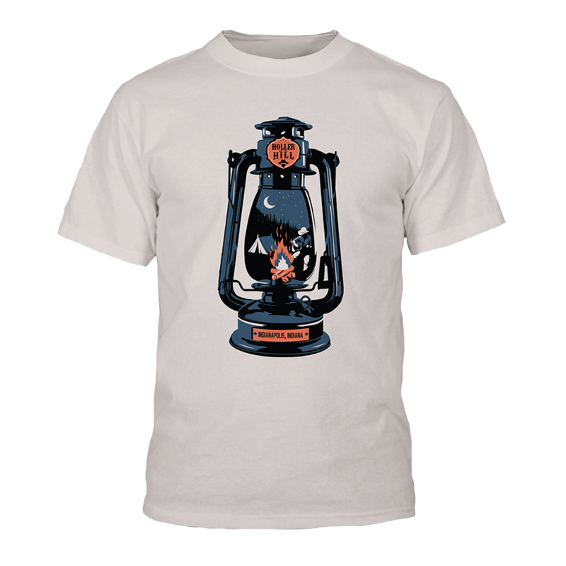 Load image into Gallery viewer, Holler On The Hill Campfire Lantern T-Shirt
